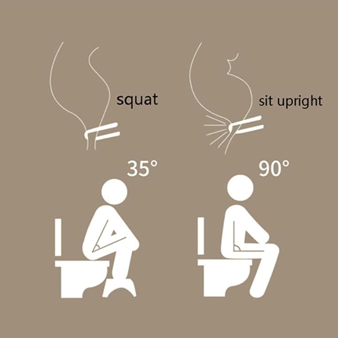 Adjustable Height Toilet Stool, Removable Toilet Step, Attachable Potty Stool, Portable Squat Stool, Bathroom Non-Slip Toilet Auxiliary Step Stool - Family Health Gift (1)-CubbioJoy