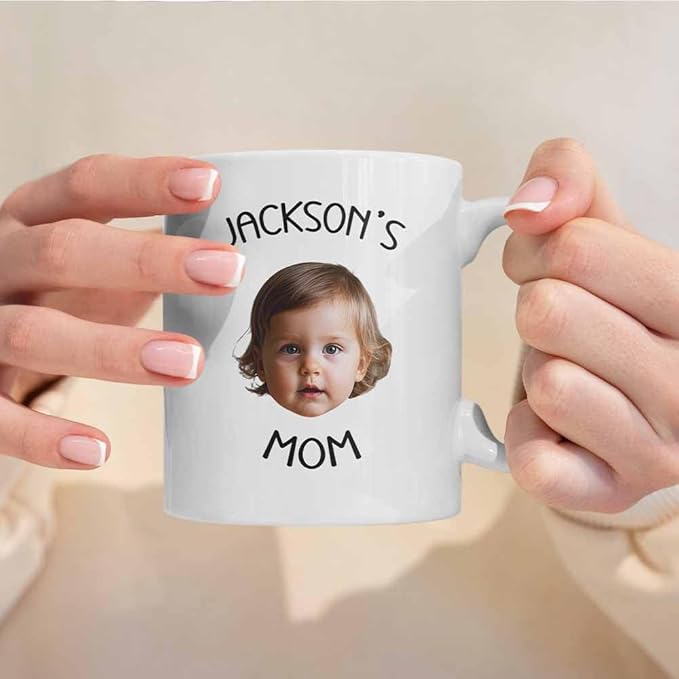 Custom Mug, Customized Photo Coffee Mug, Personalized 11 Oz Ceramic Mug with Text Photo, Taza Personalizadas for Men Women-CubbioJoy