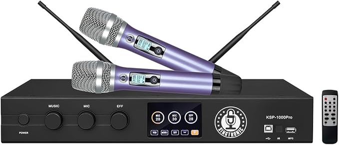 Complete Professional 3000W Digital Karaoke System W/HDMI, WiFi, Bluetooth, USB Recording Free Unlimited Songs-CubbioJoy