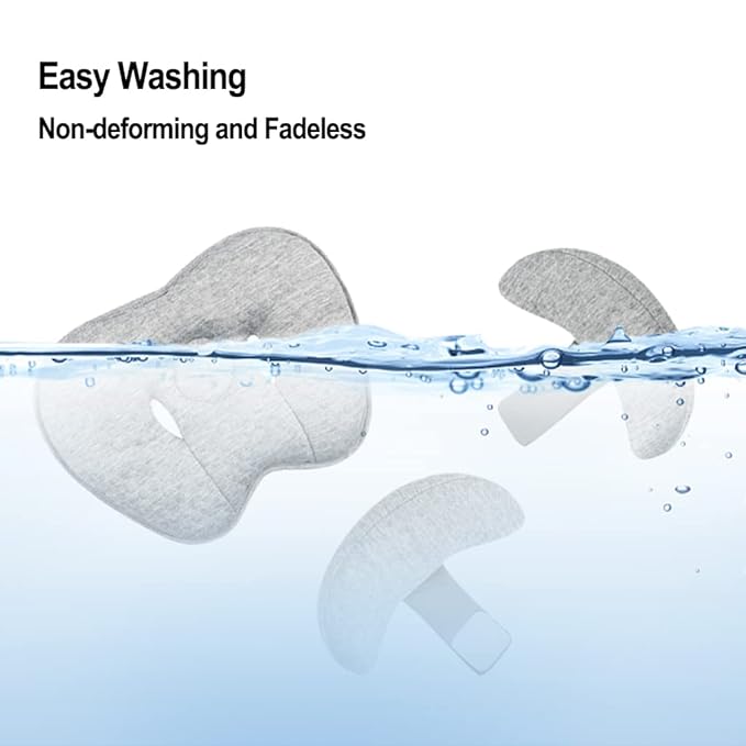 2 in 1 Baby Support Pillow, Adjustable Banana Shape Baby Neck Head Travel Pillow Stroller Insert Cushion for Kids, Toddler, Gray-CubbioJoy