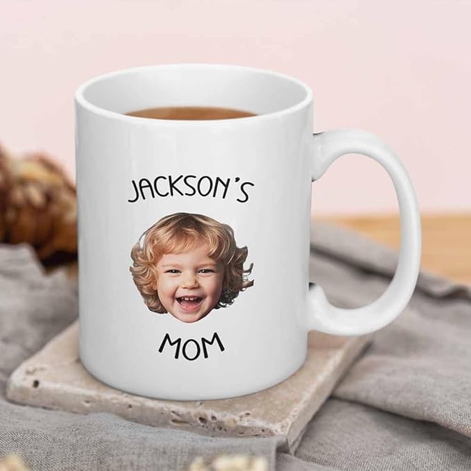 Custom Mug, Customized Photo Coffee Mug, Personalized 11 Oz Ceramic Mug with Text Photo, Taza Personalizadas for Men Women-CubbioJoy