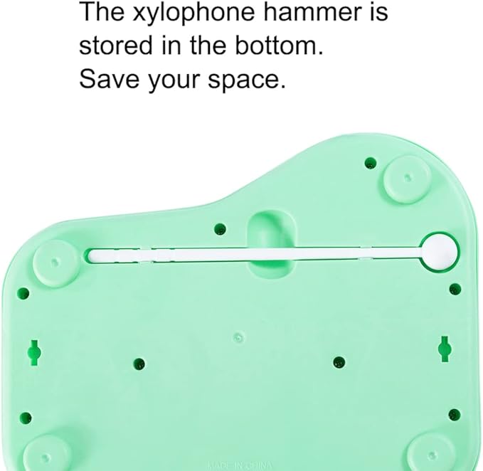 2 in 1 Baby Piano Xylophone for Toddlers 1-3 Years Old, 8 Multicolored Key Keyboard Baby Xylophone Piano, Preschool Educational Musical Learning Instruments Toy for Baby Kids Girls Boys-CubbioJoy