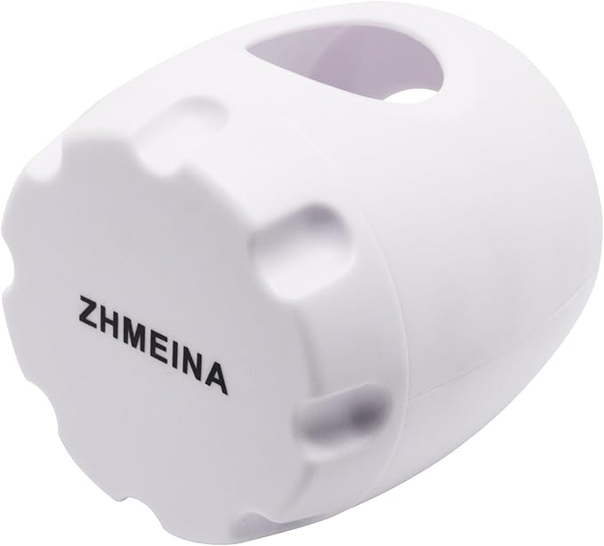 2 Pack Door Knob Safety Cover for Kids, Door Knob Cover, Screw Thread Design, Doors Knobs Child Proof Locks, Reusable and Reliable, for Toddler Baby Safety Doors Handle Covers (White)-CubbioJoy