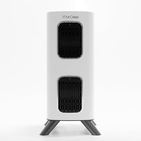 Air Oasis iAdaptAir 2.0 H13 HEPA Filter Air Purifier Reduces 99% of Viruses, Mold, Dust, Smoke, Pollen & Odors Quietest on The Market WiFi Compatible 2,650 Sq Ft of Clean Air-CubbioJoy