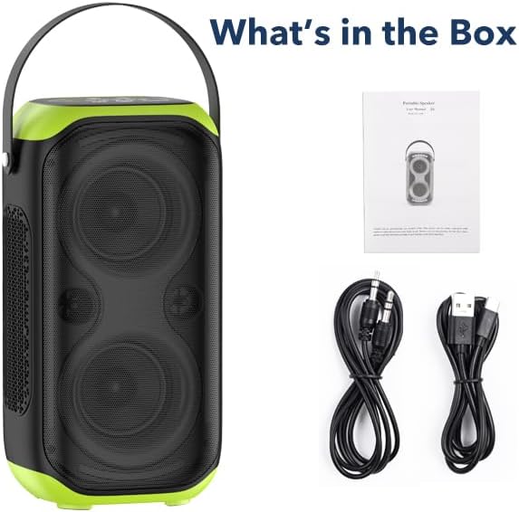 Bluetooth Speaker 160W Loud Wireless Boombox Portable Big Powerful Deep Bass Sound TWS Large Outdoor Home Party Speakers with Subwoofer LED Lights-CubbioJoy