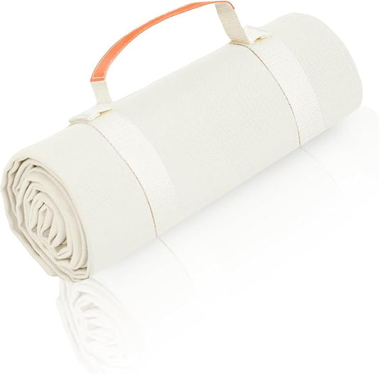 4’9” x 3’3” Compact Minimalist Water Resistant Canvas Mat,Kids/Single Use,Lightweight for Outdoor,Picnic,Beach-CubbioJoy