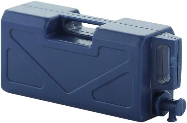 5PCS Plastic RC Mini Tool Set/Fishing Box/Medical Chest/Refrigerator/Fuel Tank/Tool Case Compatible with traxxas TRX4 Axial SCX10 1/10 1/8 RC Crawler Climbing Car Simulation Decoration(Blue)-CubbioJoy