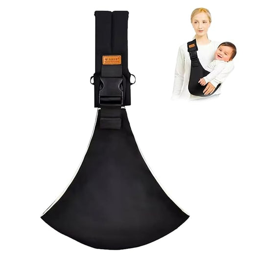 Baby Sling Carrier,Toddler Carrier, 2025 New Baby Sling,Portable and Lightweight Sling,Non-Slip Hip Seat Carrying 10-30lbs(Black)-CubbioJoy