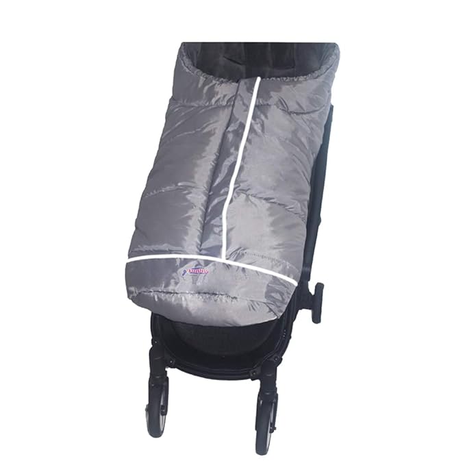 Anti-Kick Winter Water Proof Cozy Warmer Baby Footmuff Fits for Most of Strollers, Jogger, Reversible from Blanket to Sleeping Bag, Strap Position Adjustable,Safe and Practical Featurs-CubbioJoy