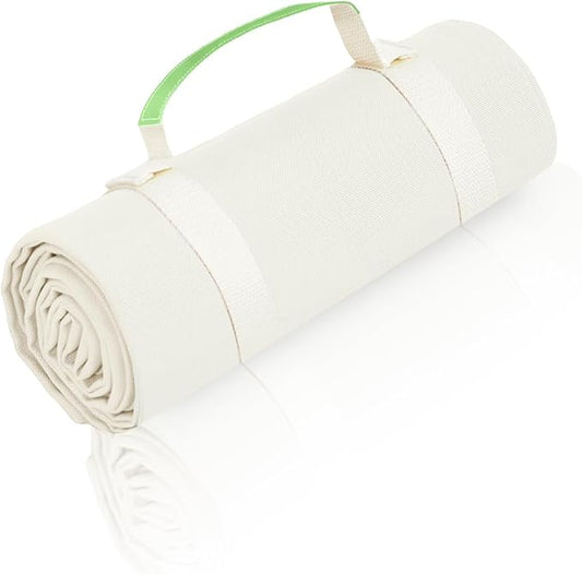 4’9” x 3’3” Compact Minimalist Water Resistant Canvas Mat,Kids/Single Use,Lightweight for Outdoor,Picnic,Beach-CubbioJoy