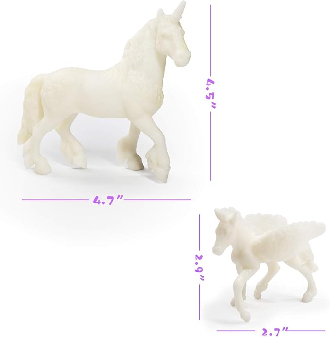 DIY Painting Unicorn Kit Arts and Crafts Set for Kids or Girls Decorate and Drawing 3D Toys for Children Gift(6 Unicorns)-CubbioJoy