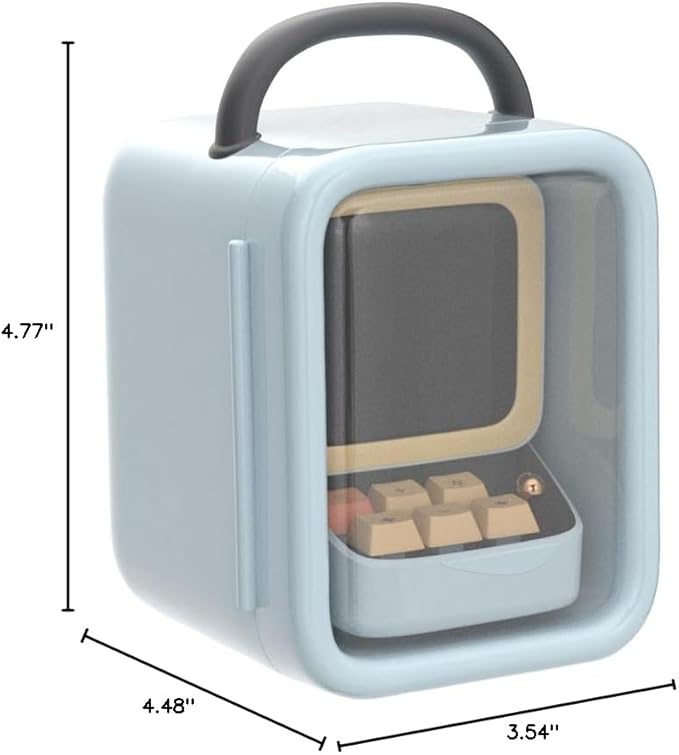 Divoom Ditoo Retro Pixel Art Game Bluetooth Speaker with 16X16 LED App Controlled Front Screen (Blue) …-CubbioJoy