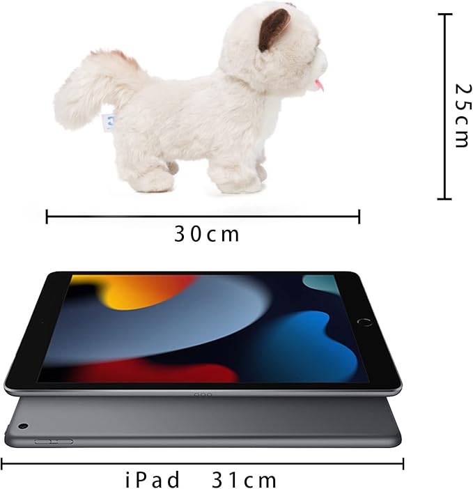CU-MATE Interactive Pet Ragdoll Cat,Electric Plush Toy Cat,Robot Stuffed Cat with Walking/Nodding/Tail Wagging/Barking/Drinking Milk, Gift for Girls Boys-CubbioJoy