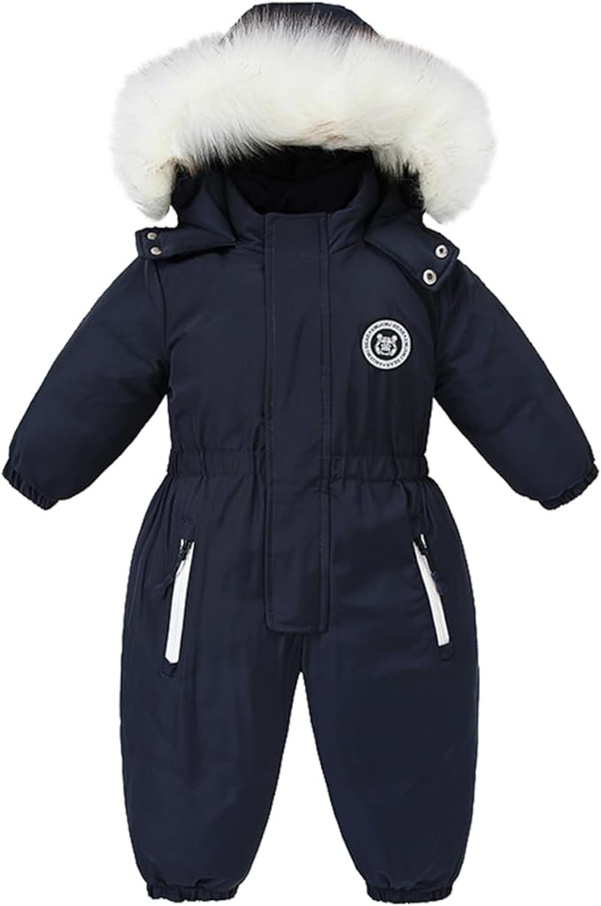 Baby Boy Snowsuit Toddler Winter Girl Jacket Coat Clothes Kid Snow Suits Outfits-CubbioJoy