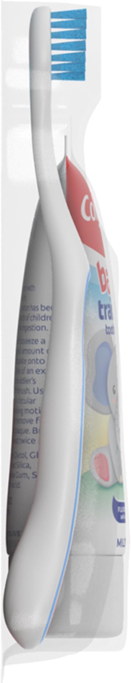 Colgate Baby Training Toothpaste and Toothbrush Kit, Mild Fruit Flavor Set for Ages 3-24 Months (Pack of 2)-CubbioJoy