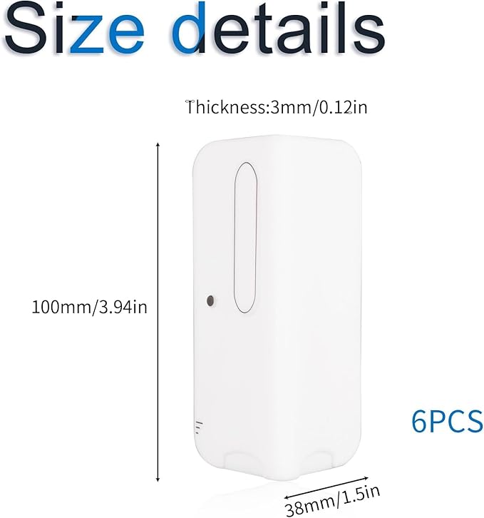 6 Pcs Self Adhesive Silicone Corner Protectors Cute Elephant Pattern Edge Guards Safety Baseboard Corner Blocks Decotive Baby Proofing Corner Cushion for Wall, Furniture & Sharp Corners -White-CubbioJoy