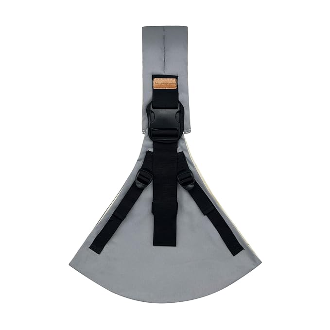 Baby Sling Carrier 2025 Baby Carrier Newborn to Toddler Sling Lightweight Baby Carrier Sling with Adjustable Straps Toddler Carrier Baby Wrap Sling for 10-30 lbs(Gray)-CubbioJoy