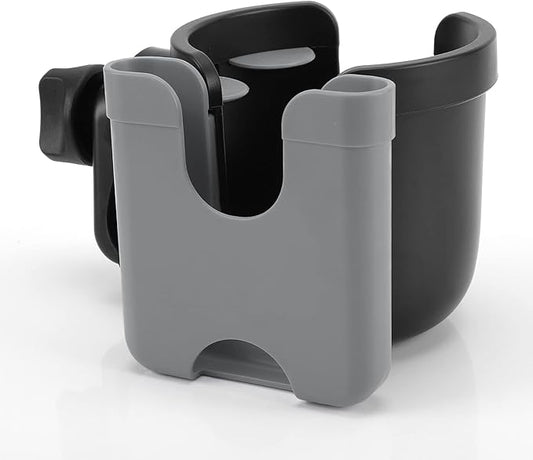 Accmor Stroller Cup Holder with Phone Holder, Bike Cup Holder, Universal Cup Holder for Uppababy Nuna Doona Strollers, 2-in-1 Cup Phone Holder for Stroller, Bike, Wheelchair, Walker, Scooter-CubbioJoy