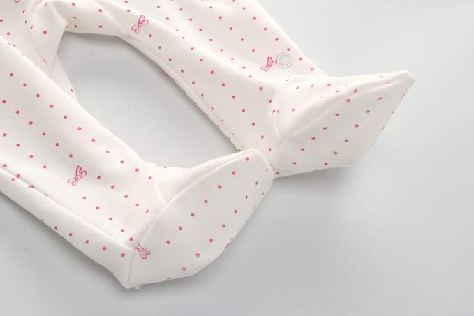 Kiddiezoom Baby and Toddler Boys'Snug Fit Footed One-Piece Romper Jumpsuit Cotton Cotton Footed Outfit-CubbioJoy