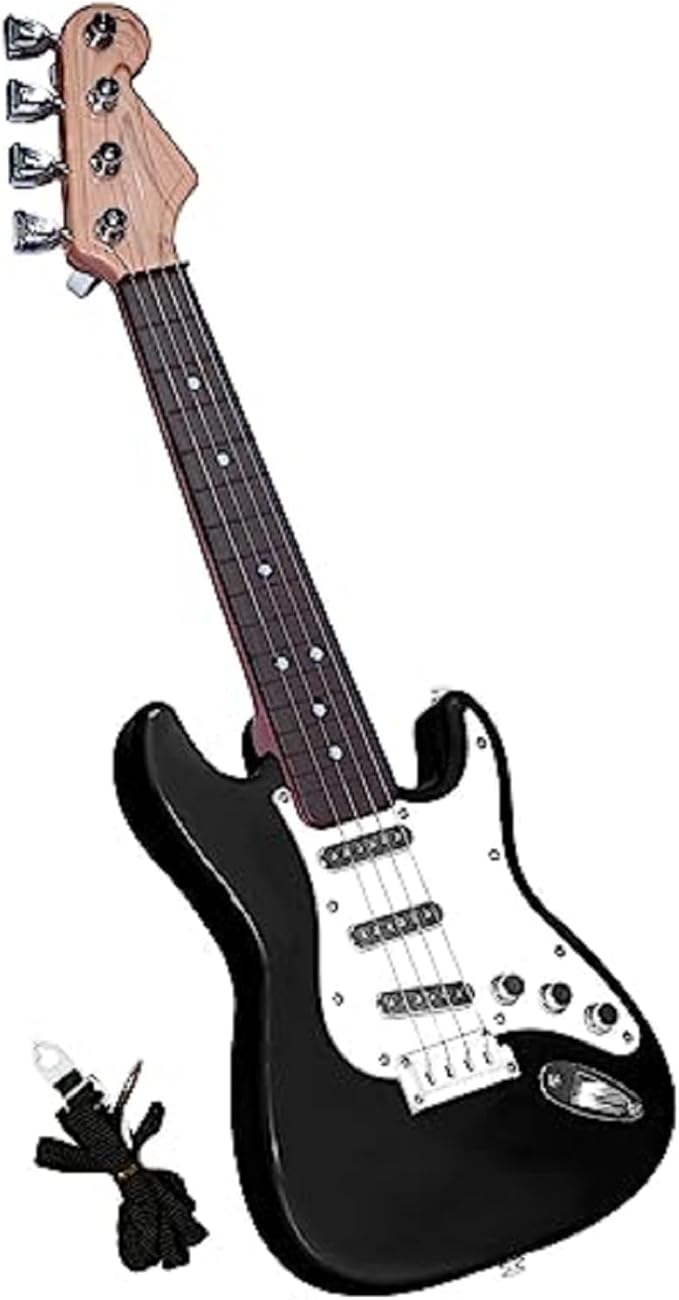 16inch Mini Guitar Toy for Kids and Beginners, Electric Guitar with Strap for Toddlers and Boys and Girls Instrument Toys-CubbioJoy