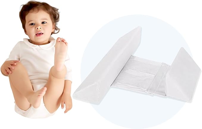 Baby Side Sleeper Weddge Breathable Pillow, Removable and Washable Breathable Bedding Set, Medium-CubbioJoy