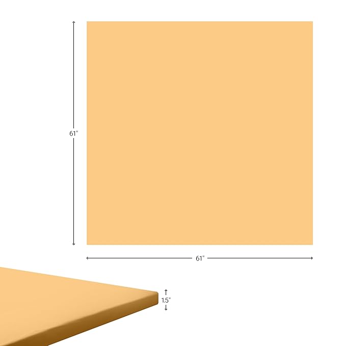 Compatible Baby Play Mat - PU Leather, Foam - Waterproof, Easy to Clean - Plush, High Density Foam - 1.5" Thick - 24" Wide - Colored, Beige - 10-Panel-CubbioJoy