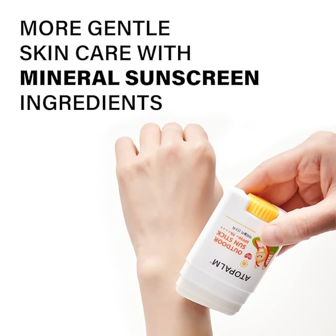ATOPALM Outdoor Sun Stick SPF50+ PA++++ 21g | Non-Greasy Matte Mineral Sunscreen | Soothing Skin Care | Facial Moisturizer with SPF | Korean Sun Protection-CubbioJoy