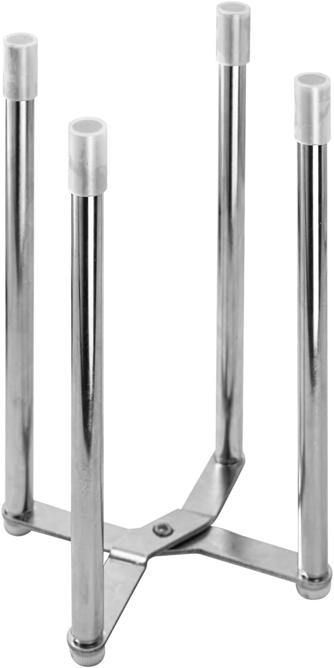 Drying Rack, Stainless Steel Kitchen Stand Holder for Bottles, Cups and Plastic Bags, Multifunctional Countertop Shelf-CubbioJoy
