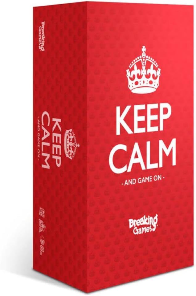 Keep Calm - Hilarious Party Game for Friends and Family - Ideal for Game Night - Ages 17+, 3-8 Players-CubbioJoy