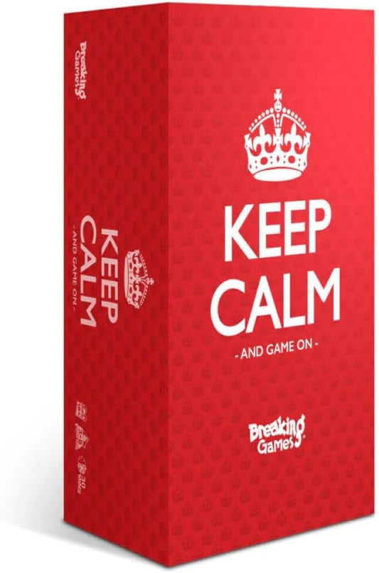 Keep Calm - Hilarious Party Game for Friends and Family - Ideal for Game Night - Ages 17+, 3-8 Players-CubbioJoy