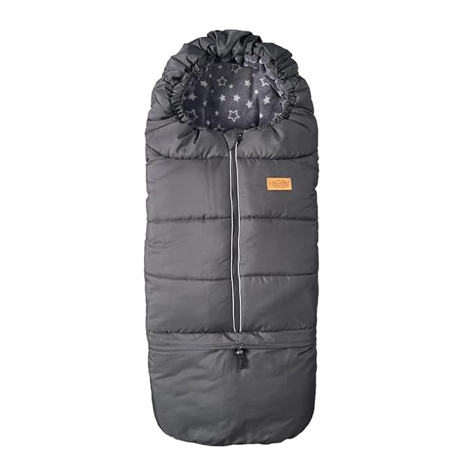 0-5T Length Ajustable Waterproof Stroller Winter Cover for All Stroller, XL Stroller Bunting Bag, Outdoor Tour Winter Stroller Sleeping Bag Infant to Toddler to Pre School-CubbioJoy