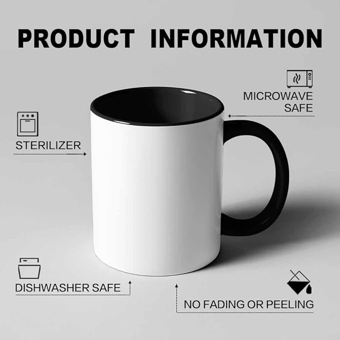 Custom Mug, Customized Photo Coffee Mug, Personalized 11 Oz Ceramic Mug with Photo, Taza Personalizadas for Men Women Family-CubbioJoy