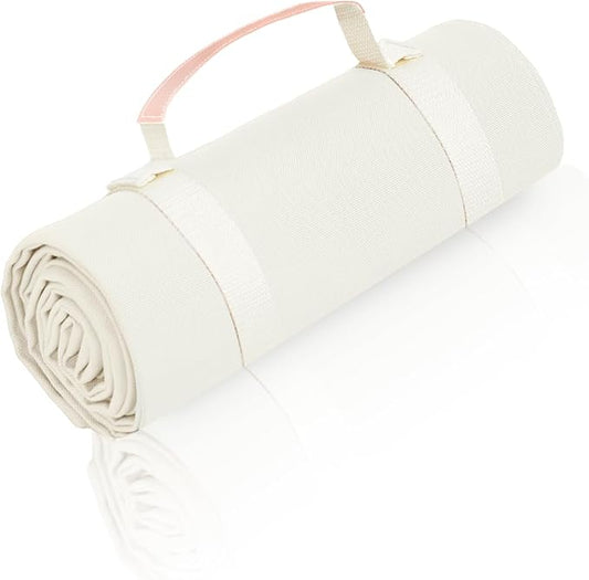 4’9” x 3’3” Compact Minimalist Water Resistant Canvas Mat,Kids/Single Use,Lightweight for Outdoor,Picnic,Beach-CubbioJoy