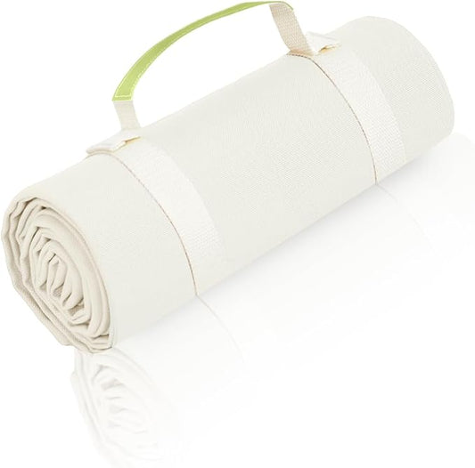 4’9” x 3’3” Compact Minimalist Water Resistant Canvas Mat,Kids/Single Use,Lightweight for Outdoor,Picnic,Beach-CubbioJoy