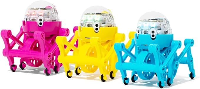 Crawler for Evo Robot - Interactive Programming Accessory, Enhances STEM Education, Develops Critical Thinking, Ideal for Kids Ages 8-13, Surprise Colors, 6 Kits, Evo Required Not Included-CubbioJoy