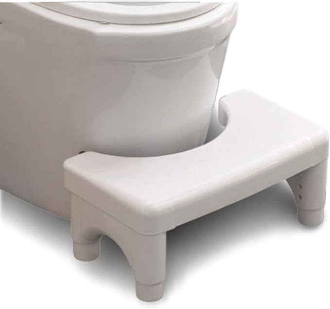 Adjustable Height Toilet Stool, Removable Toilet Step, Attachable Potty Stool, Portable Squat Stool, Bathroom Non-Slip Toilet Auxiliary Step Stool - Family Health Gift (1)-CubbioJoy