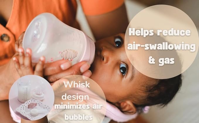 Bottle Whisk, Eliminate Clumps and Reduce Bubbles, 2-Pack,BPA Free Food Grade Silicone (Pink)-CubbioJoy