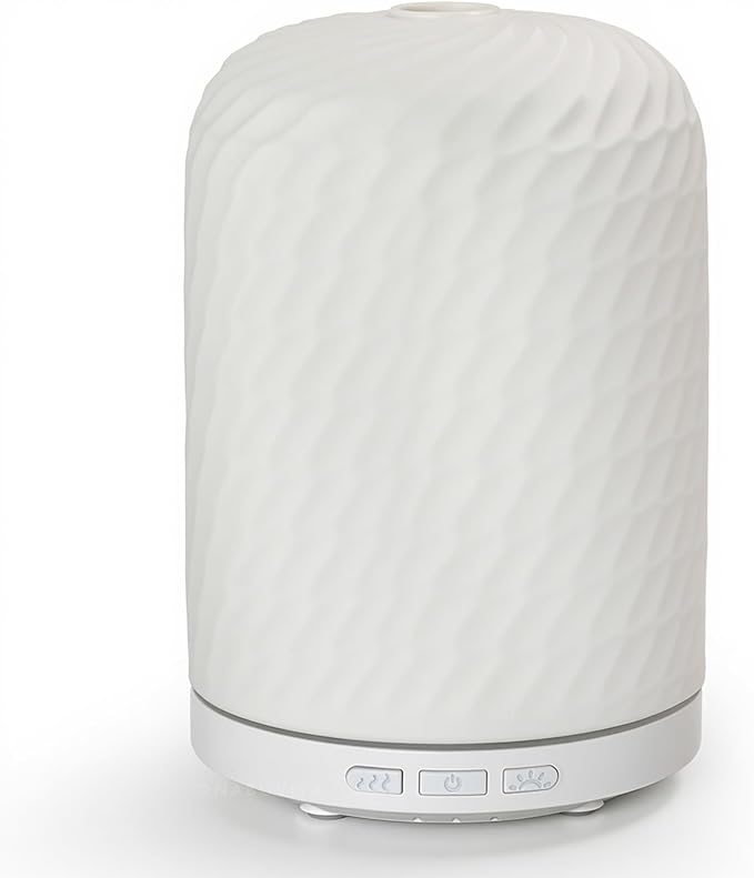 Aromatherapy Diffuser – Ultrasonic Essential Oil Diffuser, Health Night Light, Timer & Auto Shut-Off, BPA-Free, 120ml Diffusers for Home, Office, or Spa-CubbioJoy