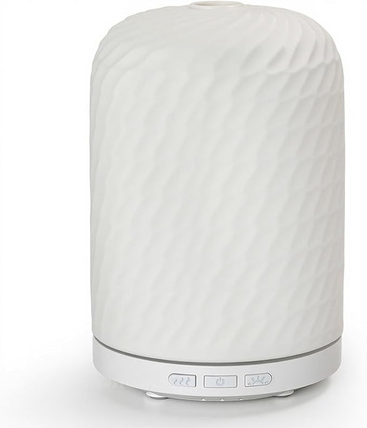 Aromatherapy Diffuser – Ultrasonic Essential Oil Diffuser, Health Night Light, Timer & Auto Shut-Off, BPA-Free, 120ml Diffusers for Home, Office, or Spa-CubbioJoy