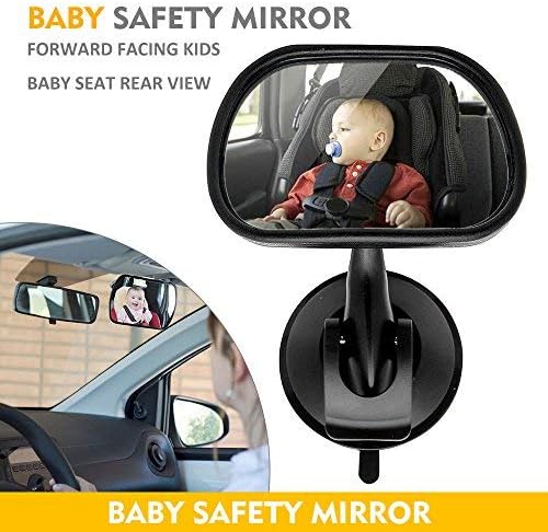 Baby Car Mirror Forward View Safety Mirror Rear Facing Kids, Baby Seat & Child-CubbioJoy