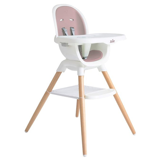 Joie Chai Multi-Mode Highchair - European Beech Wood, Convertible, 9+ Modes, Birth up to 60 lb. (Lola)-CubbioJoy