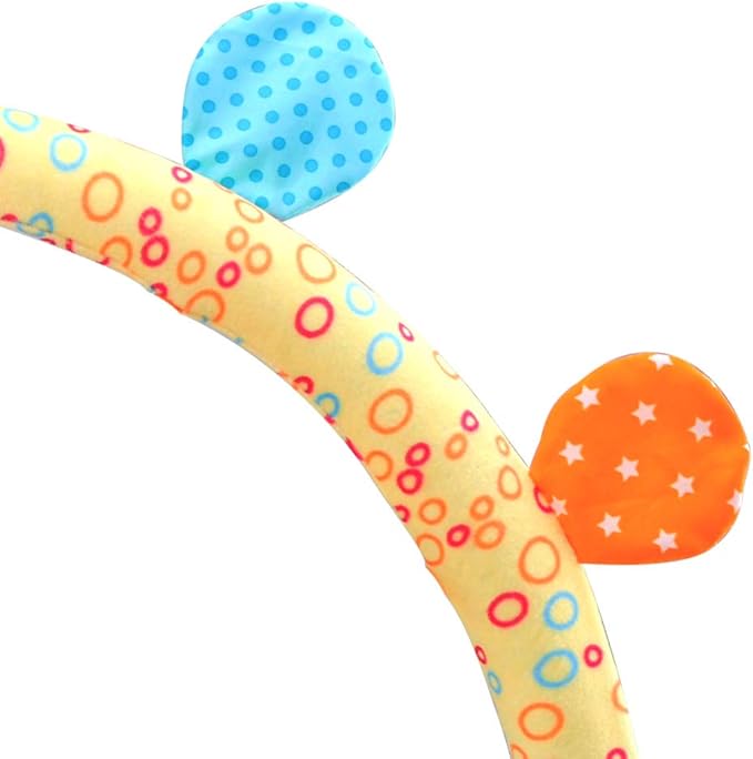 Caterbee Travel Arch Bassinet Toys for Infant & Toddlers, Baby Crib Stroller Accessory & Pram Activity Bar Toy for Senses and Motor Skills Development Indoor and Outdoor-CubbioJoy