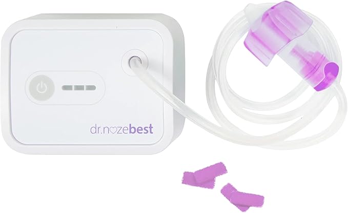 Dr. Noze Best Baby’s First Year Bundle | Pediatrician-Designed Electric Baby Nasal Aspirator with Newborn Nosepiece & 40 Filters | Baby Registry Essential for Congestion Relief-CubbioJoy