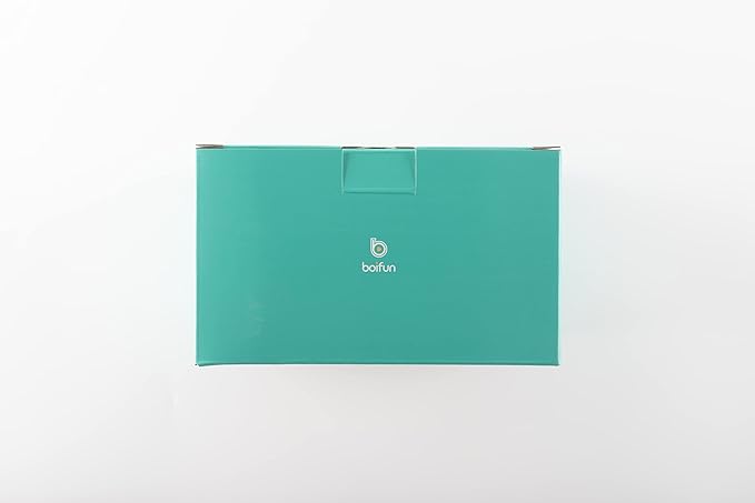 BOIFUN 2K WiFi Baby Monitor with Camera and Audio,Smartphone APP, Colorful Night Light, Smart AI Motion & Sound & Humidity & Temperature Detection, Auto Tracking,5-Inch Monitor Control, Night Vision-CubbioJoy