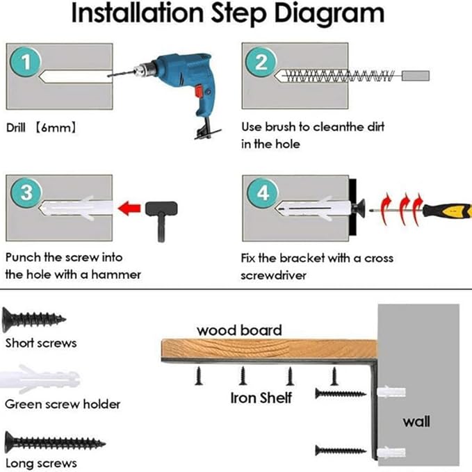 Anti Tip Furniture Anchors for Baby Pet Proofing,Furniture Wall Anchor Furniture Dresser Bookshelf Falling Prevention Device for Children (BLACK-2PACK)-CubbioJoy
