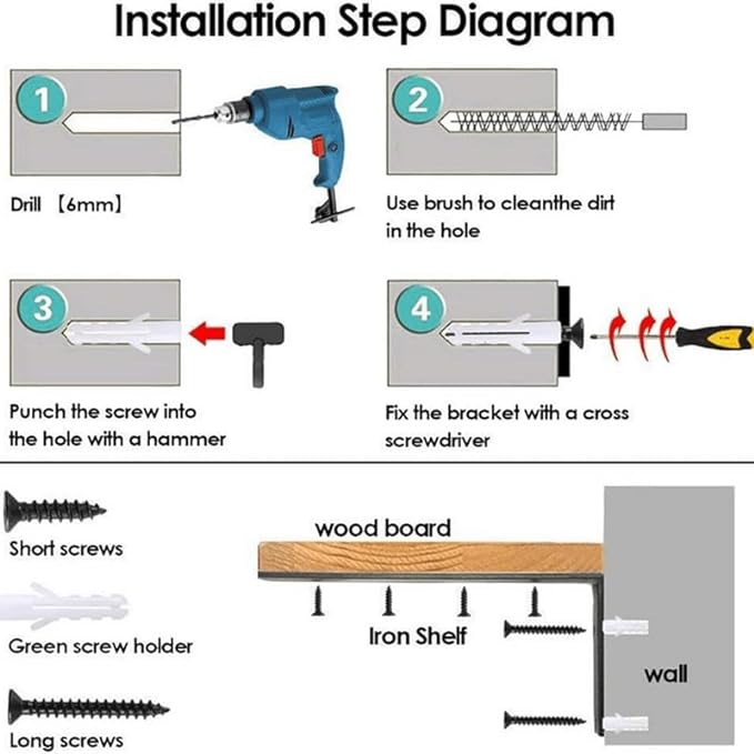 Anti Tip Furniture Anchors for Baby Pet Proofing,Furniture Wall Anchor Furniture Dresser Bookshelf Falling Prevention Device for Children (Black)-CubbioJoy