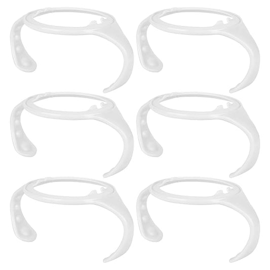 6 Pack Baby Bottle Handles for Tommee Tippee Baby Bottles, Easy Grip Bottle Holder for Newborn-CubbioJoy