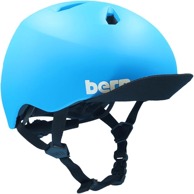 Bern Nino Bike Helmet for Kids, Ages 3-12, Flip Visor, Adjustable fit, Lightweight, CPSC Safety Certified-CubbioJoy