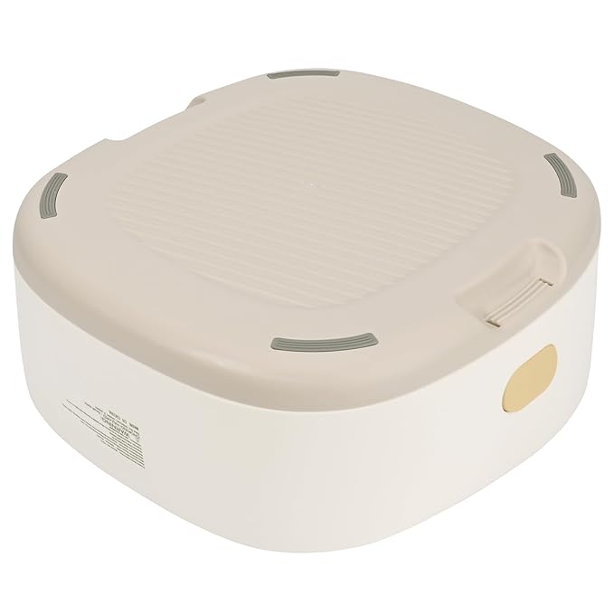 Bebamour Toddler Potty Training Toilet 3 in 1 Versatile Toilet Seat & Step Stool & Potty Chair Portable Potty Trainer for Boys & Girls with with 100 Pack Trash Bags (Dinosaur Coffee)-CubbioJoy