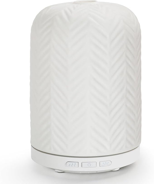 Aromatherapy Diffuser – Ultrasonic Essential Oil Diffuser, Health Night Light, Timer & Auto Shut-Off, BPA-Free, 120ml Diffusers for Home, Office, or Spa-CubbioJoy